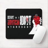 Tapis De Souris 15 GREEN DAY AS Idiot logo Accessories Mouse Pads (Avec souris)