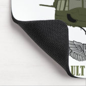 Tapis De Souris 162nd AHC avec les ailes et l'hélicoptère UH-1 (Coin)