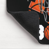 Tapis De Souris 16e anniversaire Basketball enfants1 (Coin)