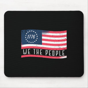 Tapis De Souris 1776 We The People Independence Day 4 juillet Fl