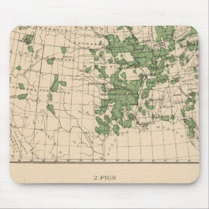 Tapis De Souris 177 Plums, pruneaux, figues, régions principales