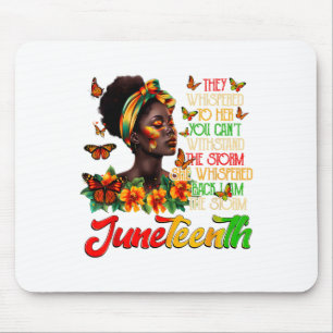 Tapis De Souris 17ème Africaine-Américaine Noire