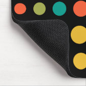 Tapis De Souris 180115 - Couleurs 02 - sur Noir (Coin)