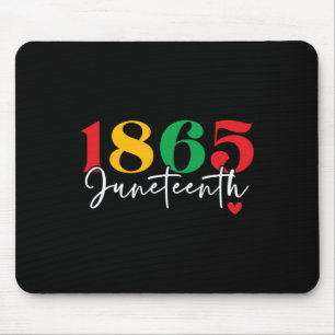Tapis De Souris 1865 1865 Fête le Mois de l'histoire des Noirs