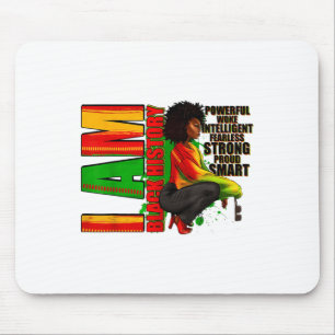 Tapis De Souris 1865 La liberté afro-américaine Noire son
