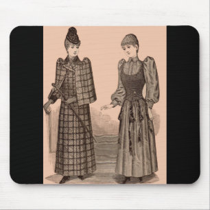 Tapis De Souris 1895 Empreinte détentrice manteau et robe pour dam
