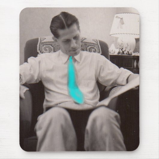 Tapis De Souris 1930 lecture du journal (Devant)