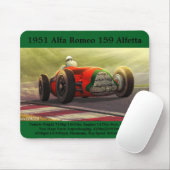 Tapis De Souris 1951 Alfa Romeo 159 Alfetta Mouse pad (Avec souris)