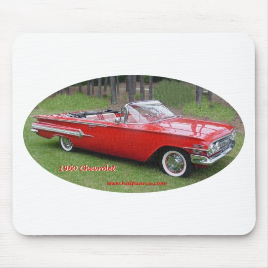 Tapis De Souris 1960_Chevrolet_Impala (Devant)