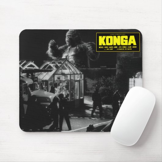 Tapis De Souris 1960's KONGA Mousepad (Avec souris)