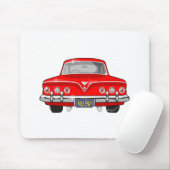 Tapis De Souris 1961 rouge Chevrolet (Avec souris)