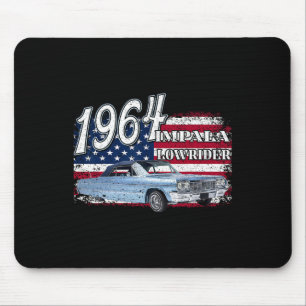 Tapis De Souris 1964 64 Impala Lowrider Ss 4 juillet Américain