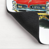 Tapis De Souris 1966-67 voiture de rouge de GTO (Coin)