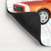 Tapis De Souris 1967 Camaro SS : Finition orange : Mousepad (Coin)