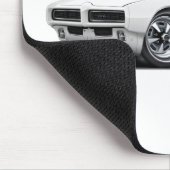 Tapis De Souris 1968-69 voiture de blanc de GTO (Coin)
