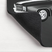 Tapis De Souris 1970 Chevelle SS : Finition noire : Mousepad (Coin)