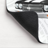 Tapis De Souris 1970 Chevelle SS : Finition noire : Mousepad (Coin)