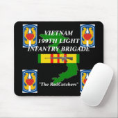 Tapis De Souris 199e Light Inf Vietnam Mousepad 2/b (Avec souris)