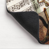 Tapis De Souris 19e C. Chats chanteurs (Coin)