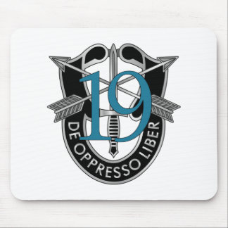 Tapis De Souris 19e Crest du Groupe des forces spéciales