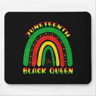 Tapis De Souris 19ème Ados noires d'Afrique américaine mignonne