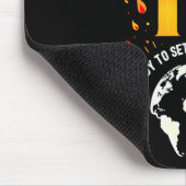 Tapis De Souris 19th Birthday Gift_ Ready To Set The World On Fire (Coin)