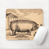 Tapis De Souris 19th century pit 'Breeder in Good Flesh' (Avec souris)