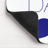 Tapis De Souris #1 Papa Blue Mustache (Coin)