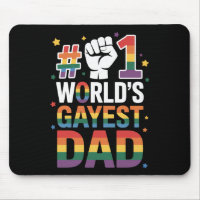 #1 Papa gay le plus gay du monde Fête des pères dr