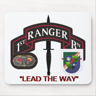 TAPIS DE SOURIS 1ER BATAILLE 75E RANGER REGIMENT MOUSEPAD