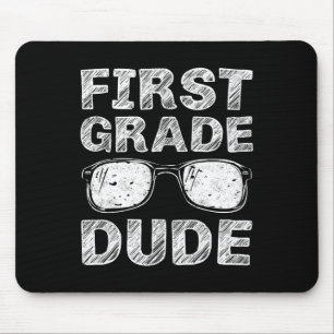 Tapis De Souris 1ère Année Dude Premier Jour De L'École Cadeau Ret