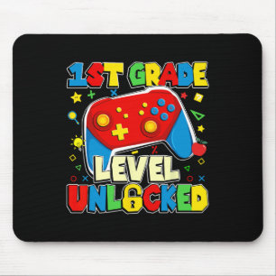 Tapis De Souris 1ère Classe Déverrouillé Garçons De Jeu Drôle Garç