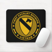 Tapis De Souris 1ère division de cavalerie Vietnam (Avec souris)
