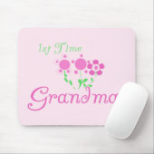Tapis De Souris 1ère Fleurs Grandma-Rose (Avec souris)