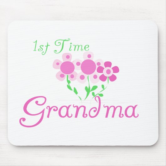 Tapis De Souris 1ère Fleurs Grandma-Rose (Devant)