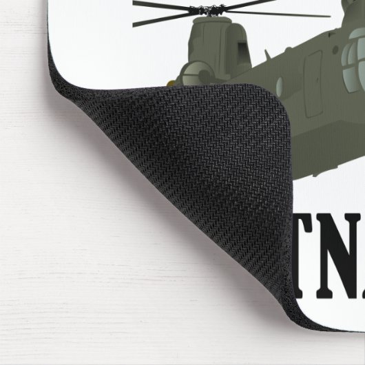 Tapis De Souris 1re AVN BDE Vietnam CH-47 (Coin)