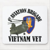 Tapis De Souris 1re AVN BDE Vietnam CH-47 (Devant)