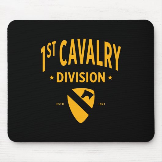 Tapis De Souris 1re division de cavalerie - Première équipe États- (Devant)