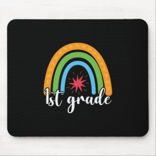 Tapis De Souris 1st Grade Rainbow Lover