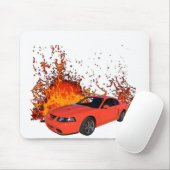Tapis De Souris 2004 Mustang SVT dans nos séries de lave (Avec souris)