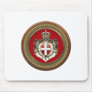 Tapis De Souris [200] Ordre de Malte - SMAMAN Coat of Arms