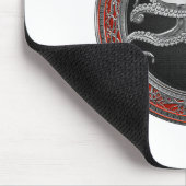 Tapis De Souris [200] Sacred Silver Octopus dans Posture défensive (Coin)