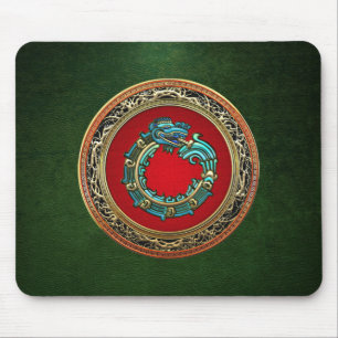 Tapis De Souris [200] Serpent Dieu Quetzalcoatl [Jade]