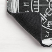 Tapis De Souris [200] Vegvisir - Viking Silver Magic Runic Compass (Coin)