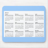 Tapis De Souris 2013 calendrier Mousepad (Devant)