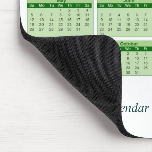 Tapis De Souris 2013 calendrier Mousepad (Coin)