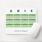 Tapis De Souris 2013 calendrier Mousepad (Avec souris)