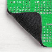 Tapis De Souris 2014 Calendar Mouse Pad - Knit Green (Coin)