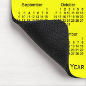 Tapis De Souris 2018-2019 calendrier de jaune d'année scolaire par (Coin)
