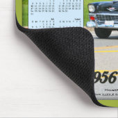 Tapis De Souris 2020 Calendrier Mousepad, 1956 Chevrolet 210 Car (Coin)